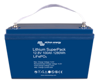 Lithium SuperPack 12,8V/100Ah. Use Coupon "Victron" for more savings!