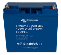 Lithium SuperPack 12,8V/20Ah. Use Coupon "Victron" for more savings!