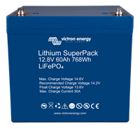 Lithium SuperPack 12,8V/60Ah. Use Coupon "Victron" for more savings!